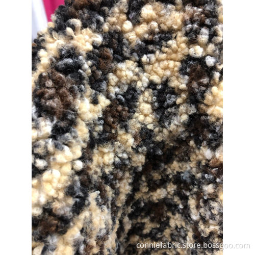100%Polyester Shuvelvteen Fleece with Printed